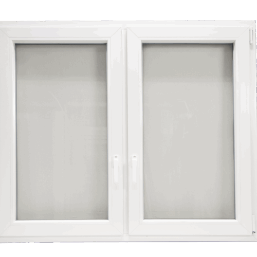2-Rams Drei/Vipp PVC-Vindu