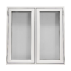 2-rams Sidehengslet PVC-Vindu 2-Rams Sidehengslet PVC-Vindu
