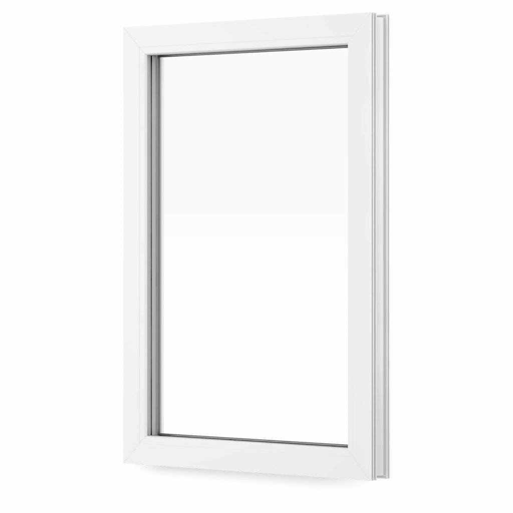 Fastkarm PVC-Vindu