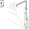 Maco Reservedel PVC Dør PVC Vindu Nedre hengsel dørblad/åpningsfelt - Bilde 5