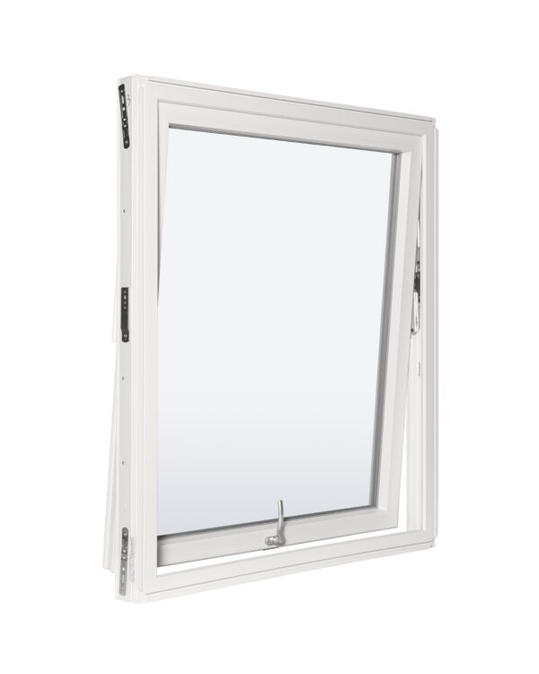 H-VINDUET+ TOPPSVING I PVC, 3-LAGS GLASS