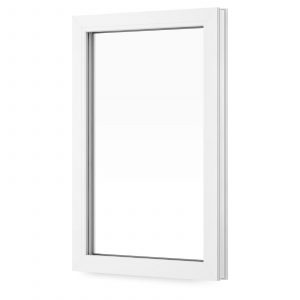 Fastkarm PVC-Vindu